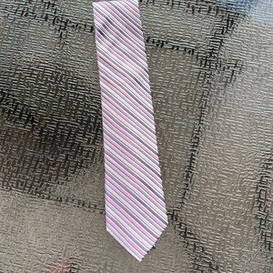 Striped tie